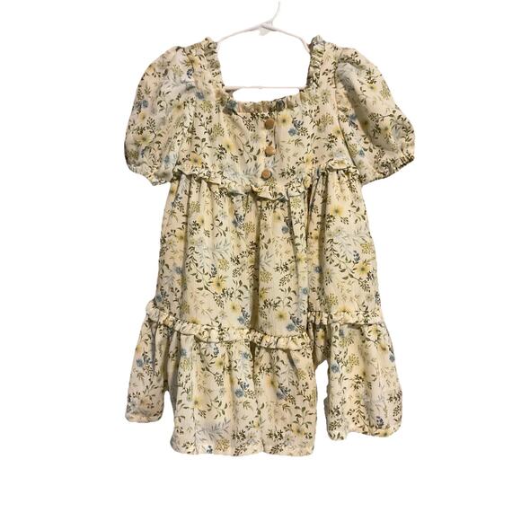 Shabby Chic Floral Dress Size 2T Girls - Picture 1 of 4